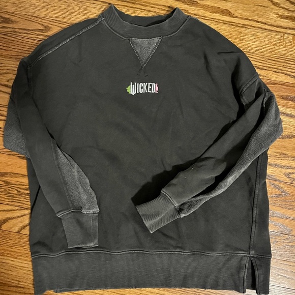 aerie Sweaters - aerie Women's Scoop Neck Sweater in Charcoal Gray